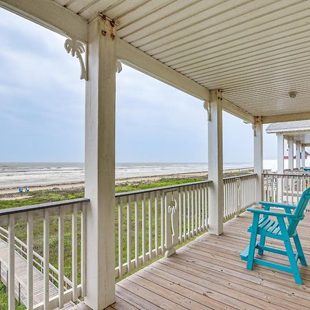 Beachfront Texas Retreat - 2 Decks, Patio And Views! Surfside Beach Luaran gambar