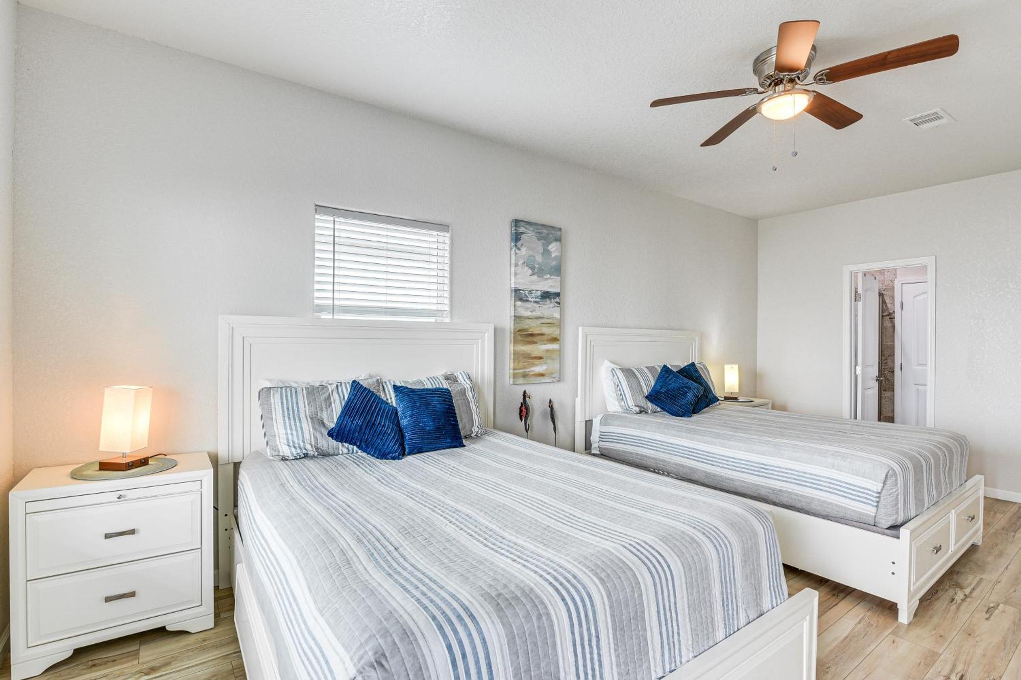 Beachfront Texas Retreat - 2 Decks, Patio And Views! Surfside Beach Luaran gambar